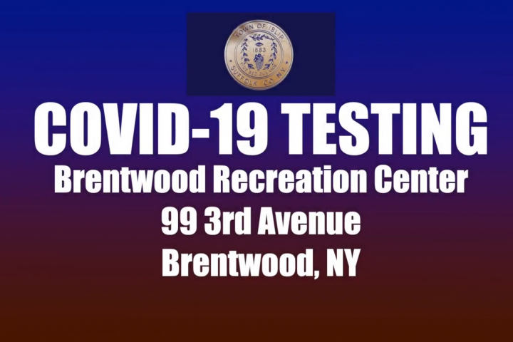 Covid-19 Testing Site at Brentwood Rec Center