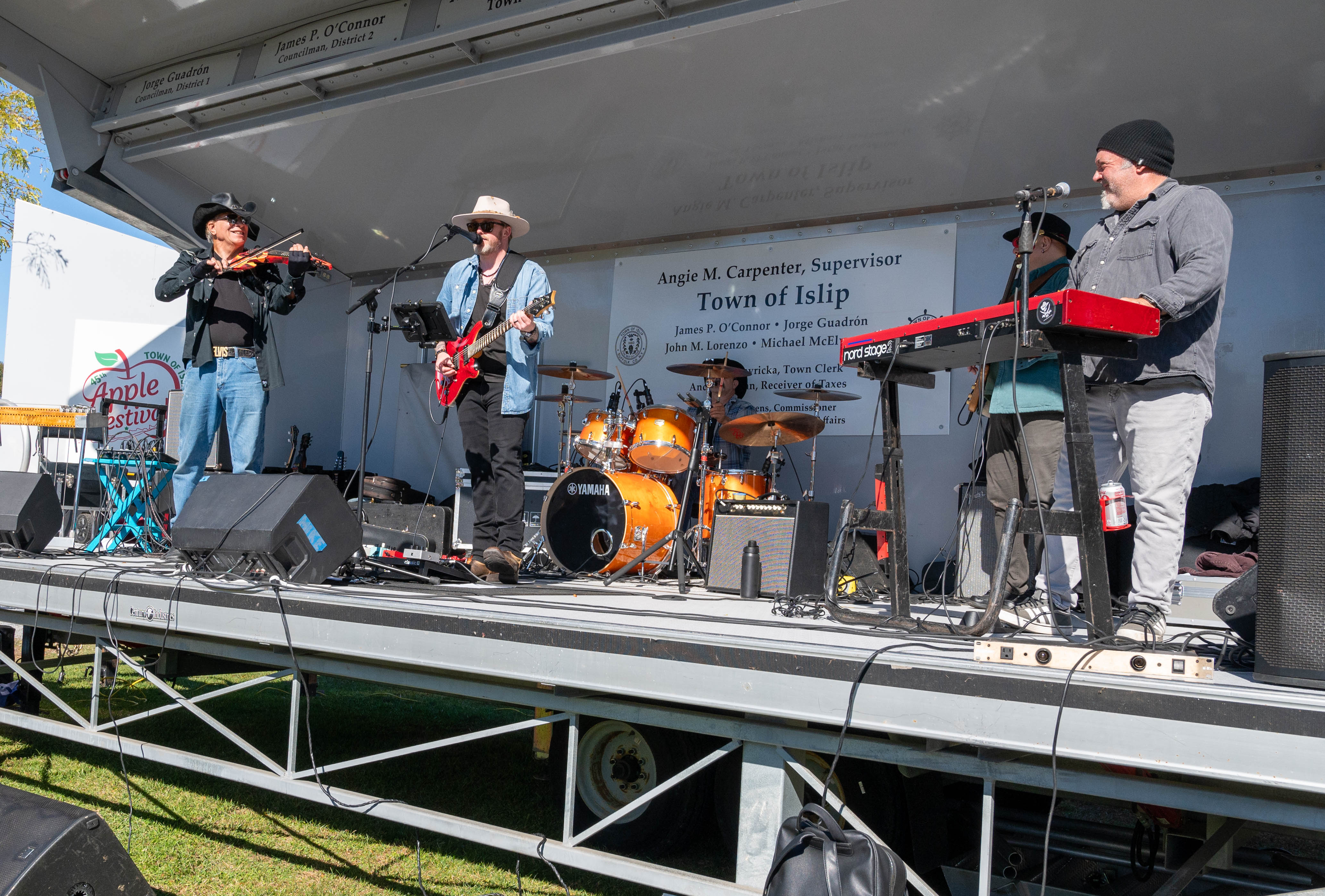 Councilman with seniors