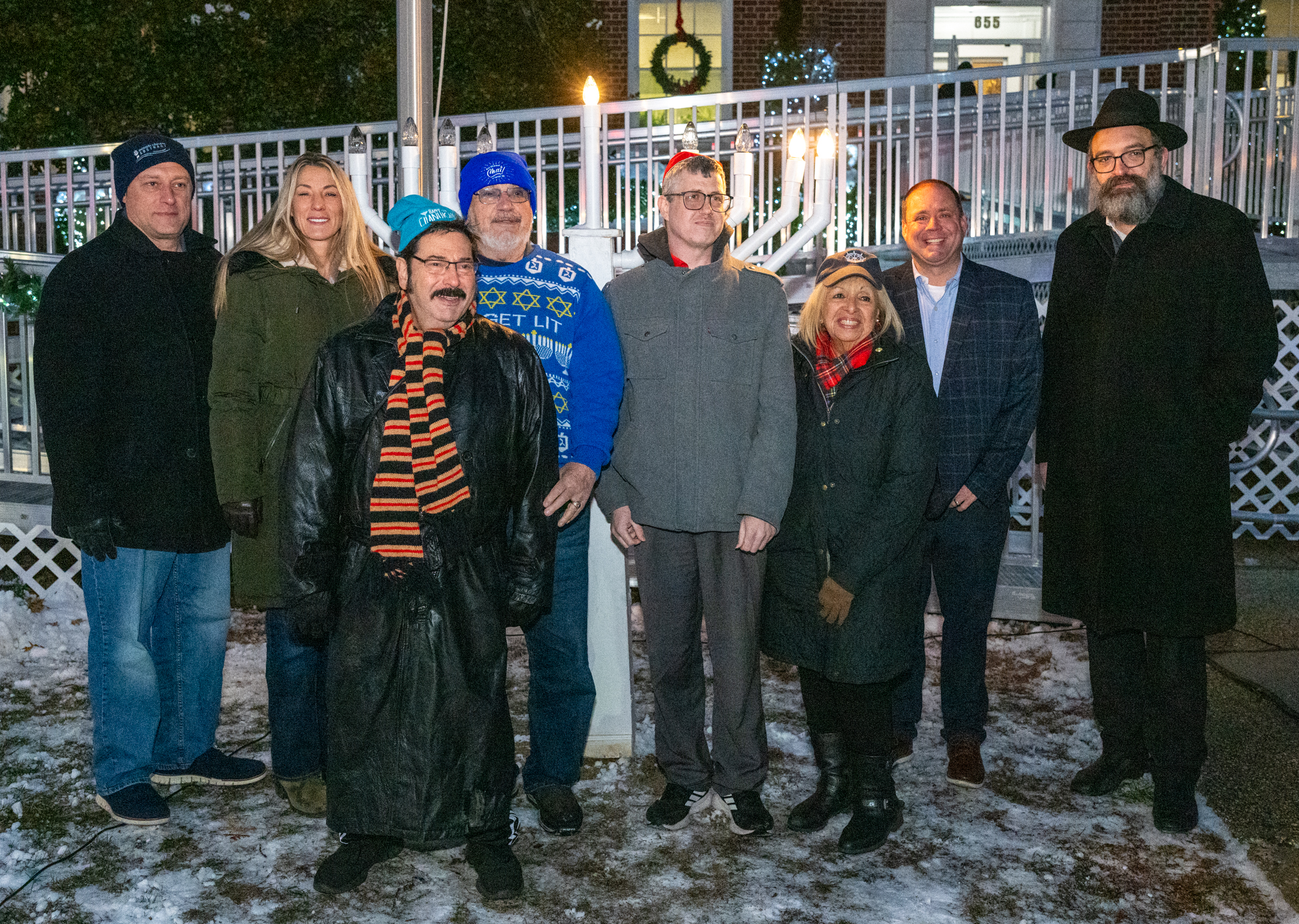 Councilman with seniors