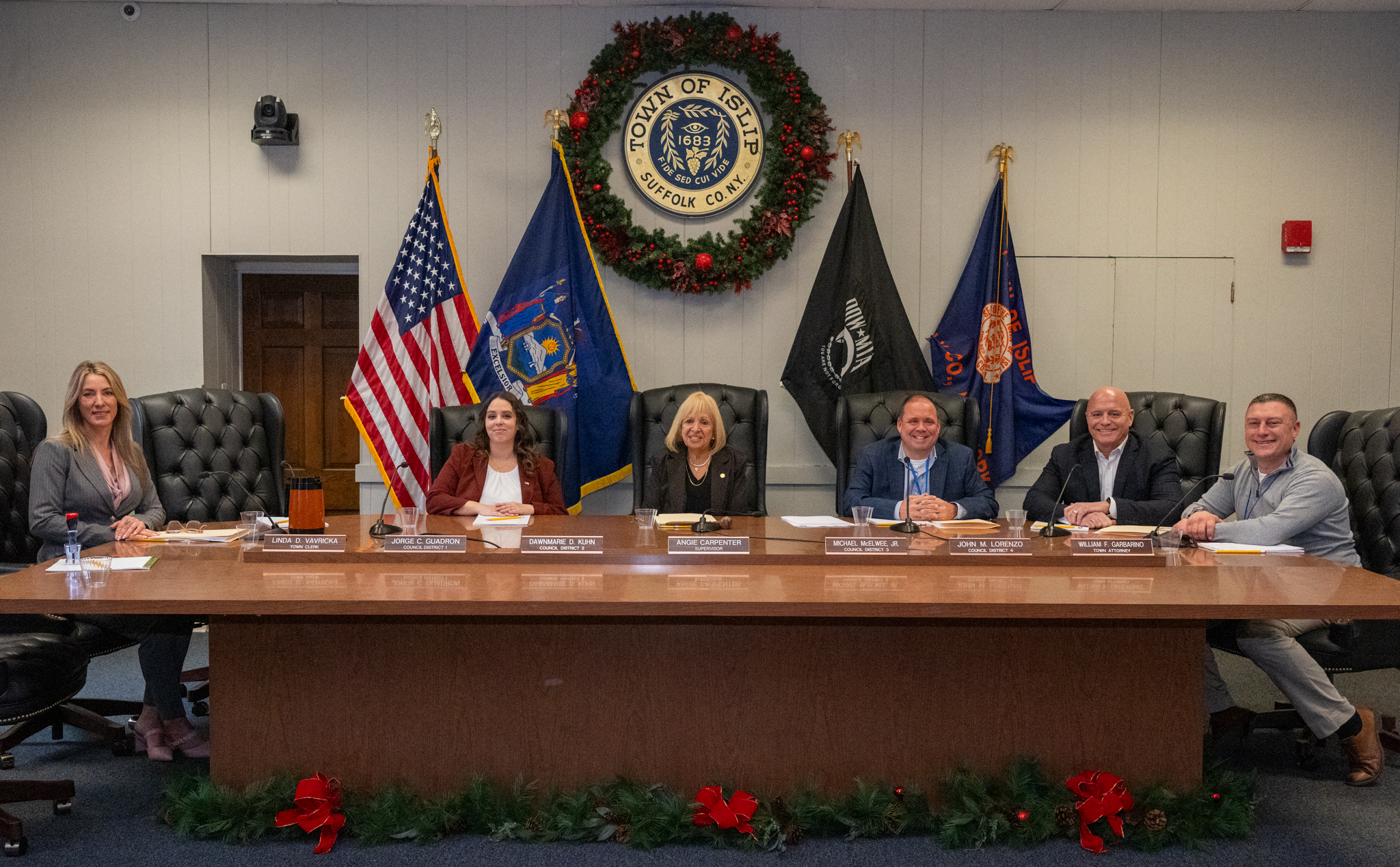 Councilman with seniors