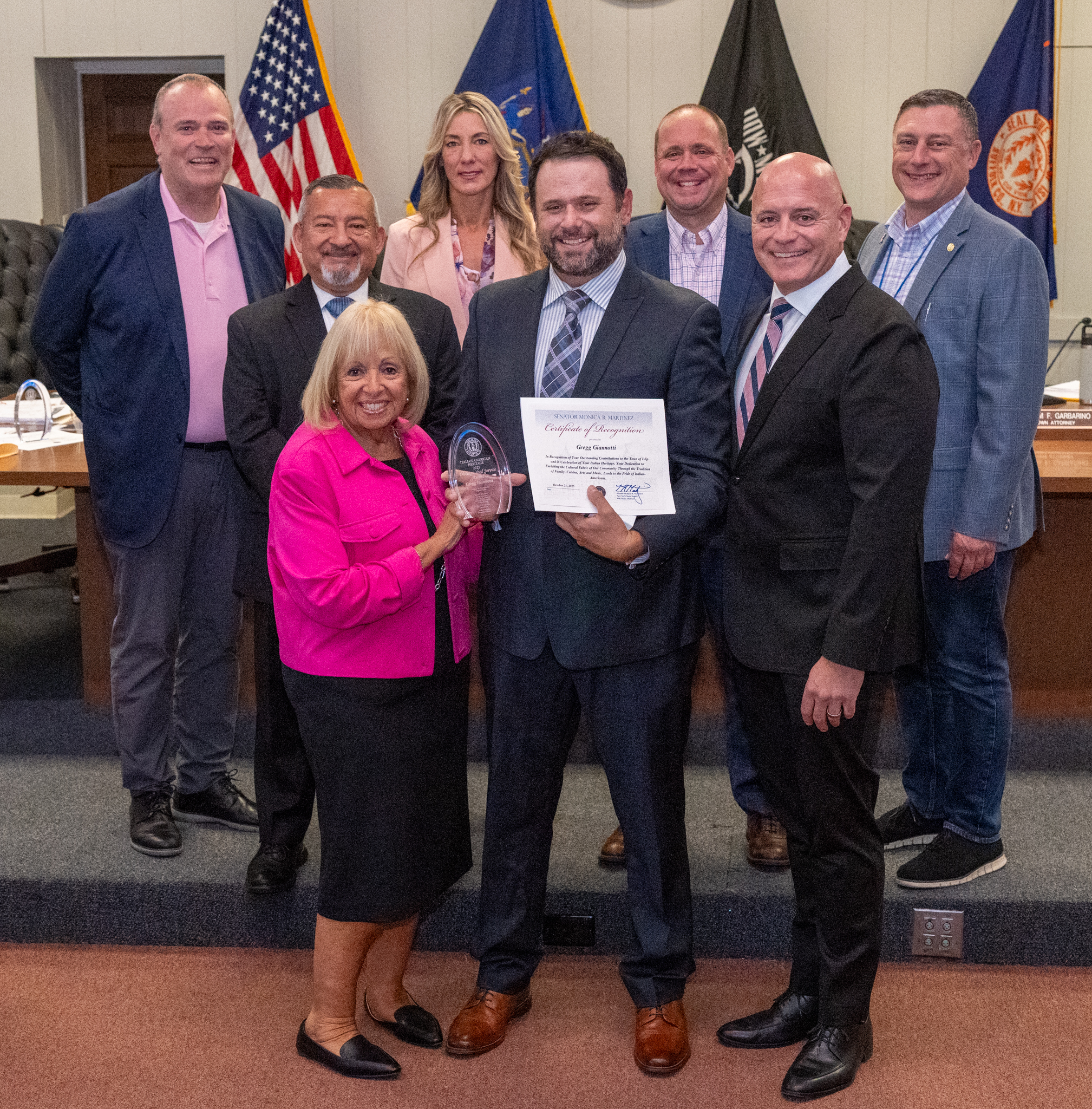 Councilman with seniors