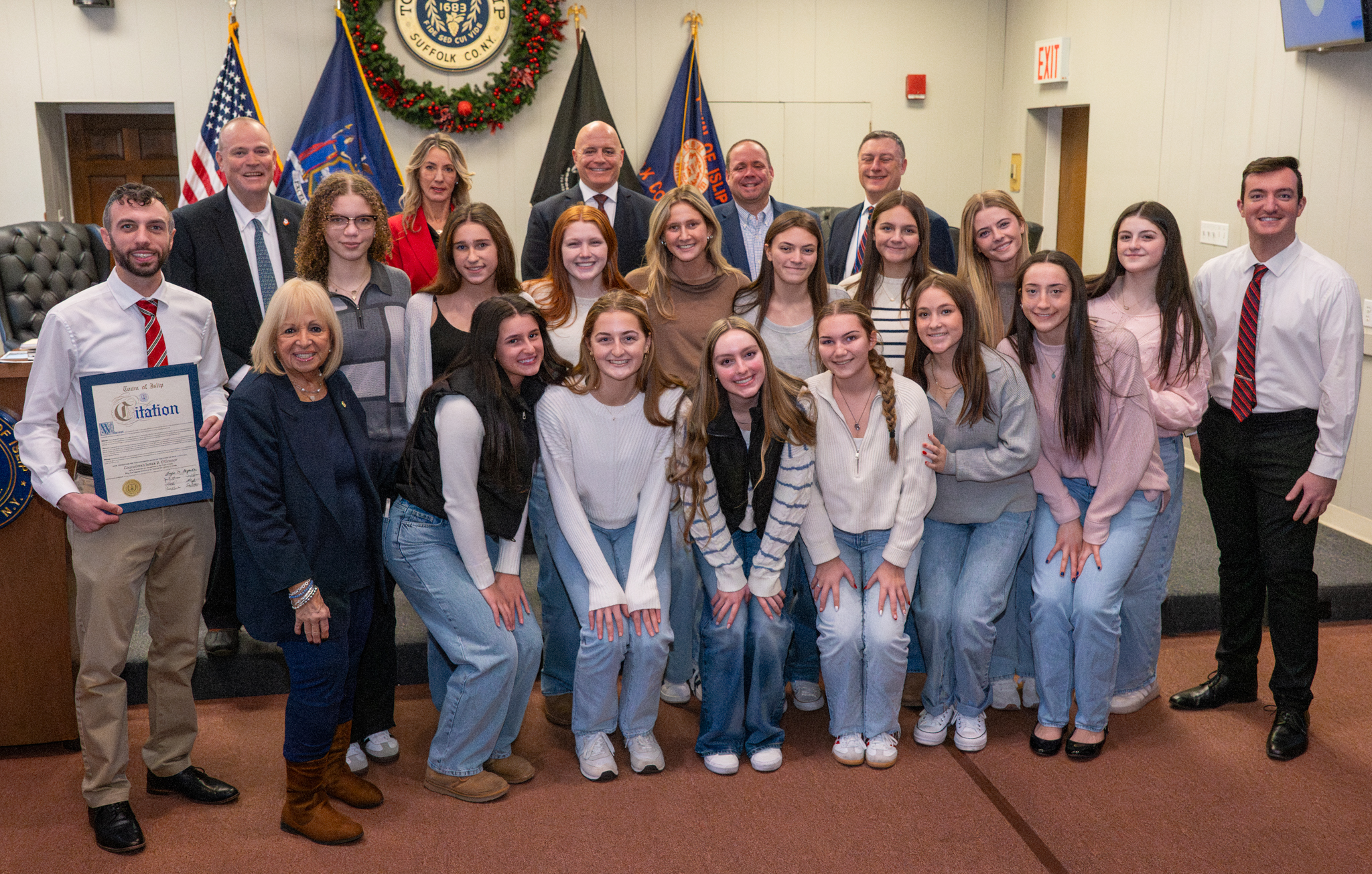 Councilman with seniors