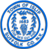 Town Seal Small Blue