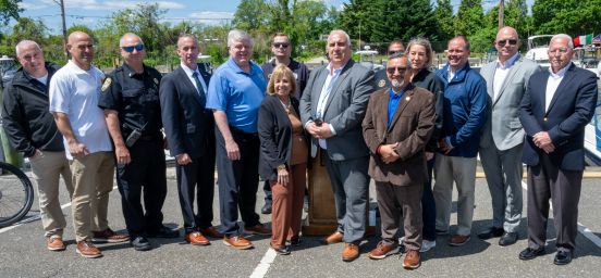Local and Public Safety Officials from Islip and Babylon in group photo