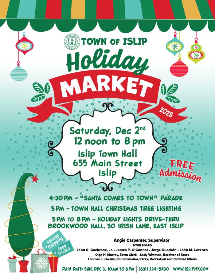 Holiday Market 2023 Event Flyer