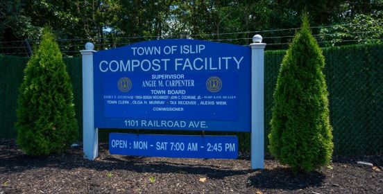 Sign of Compost Facility
