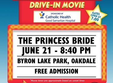 princess bride drive-in movie at byron lake park