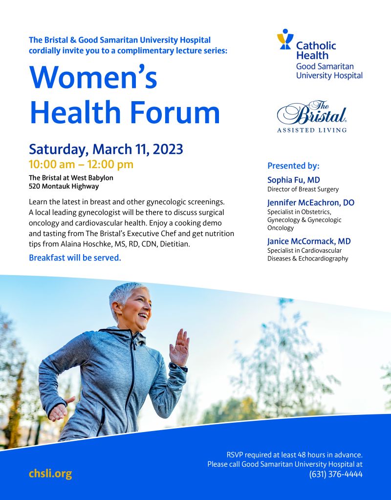 flyer for women's health