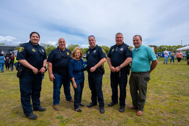 Supervisor Carpenter in group photo with Public Safety Personnel