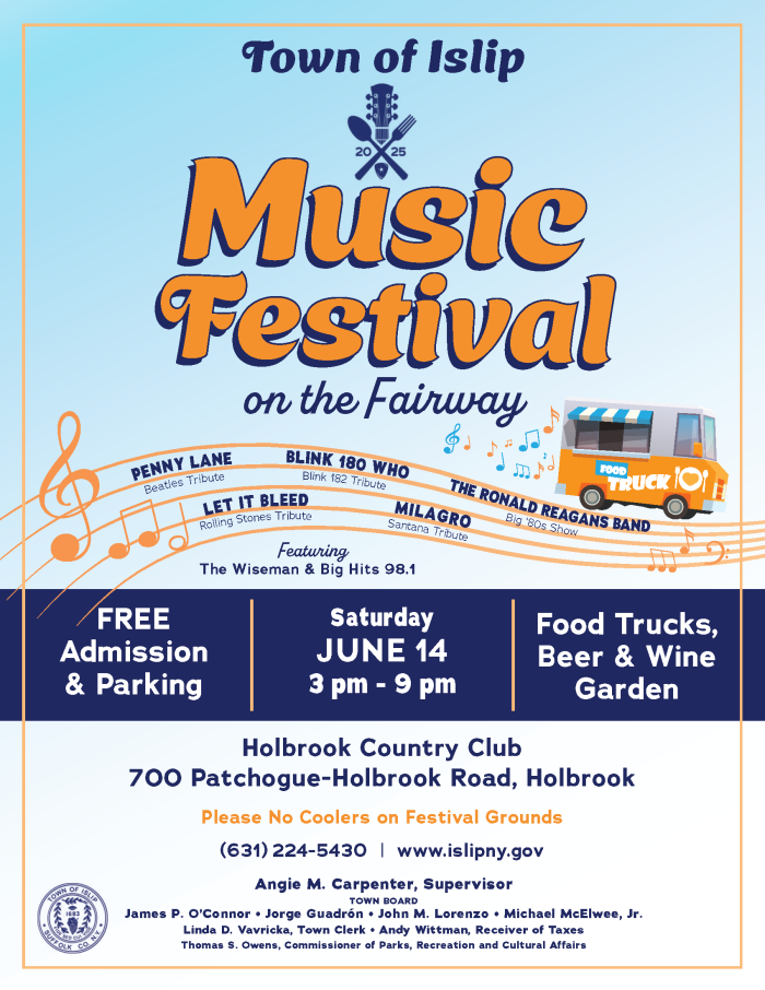 music fest on fairway flyer
