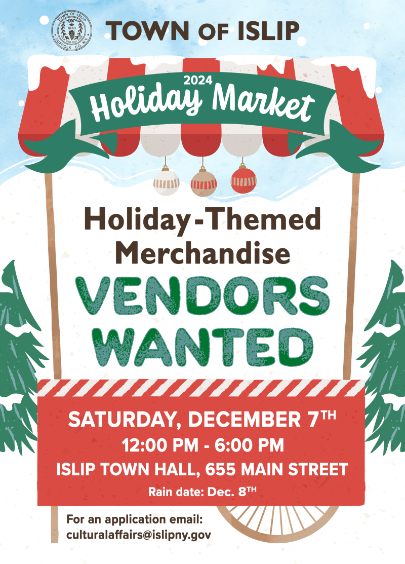 Holiday market vendors - Approved