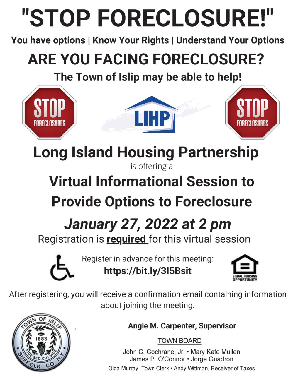 Stop Foreclosure Flyer