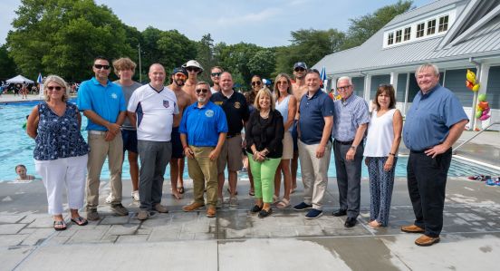 Group photo of Town Board and Elected Officials