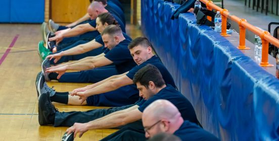 cadets stretch