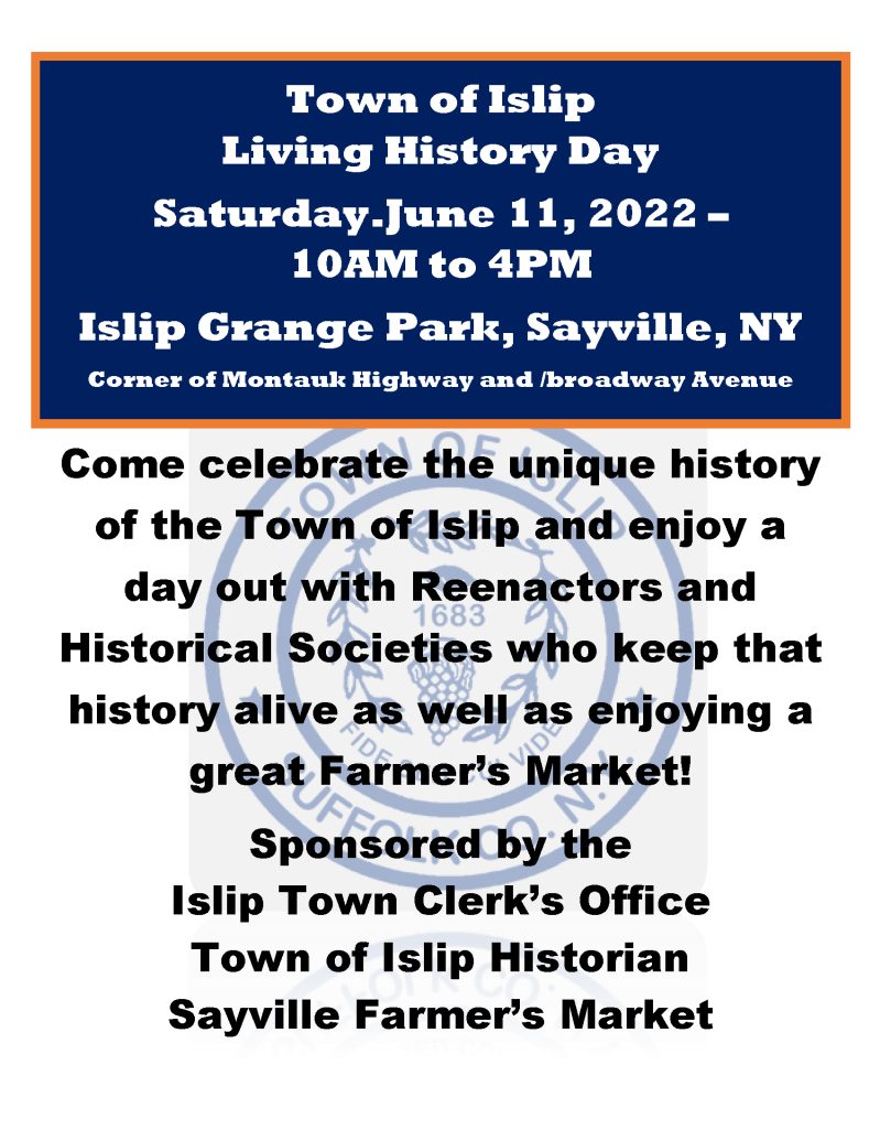 Living History Day Flyer